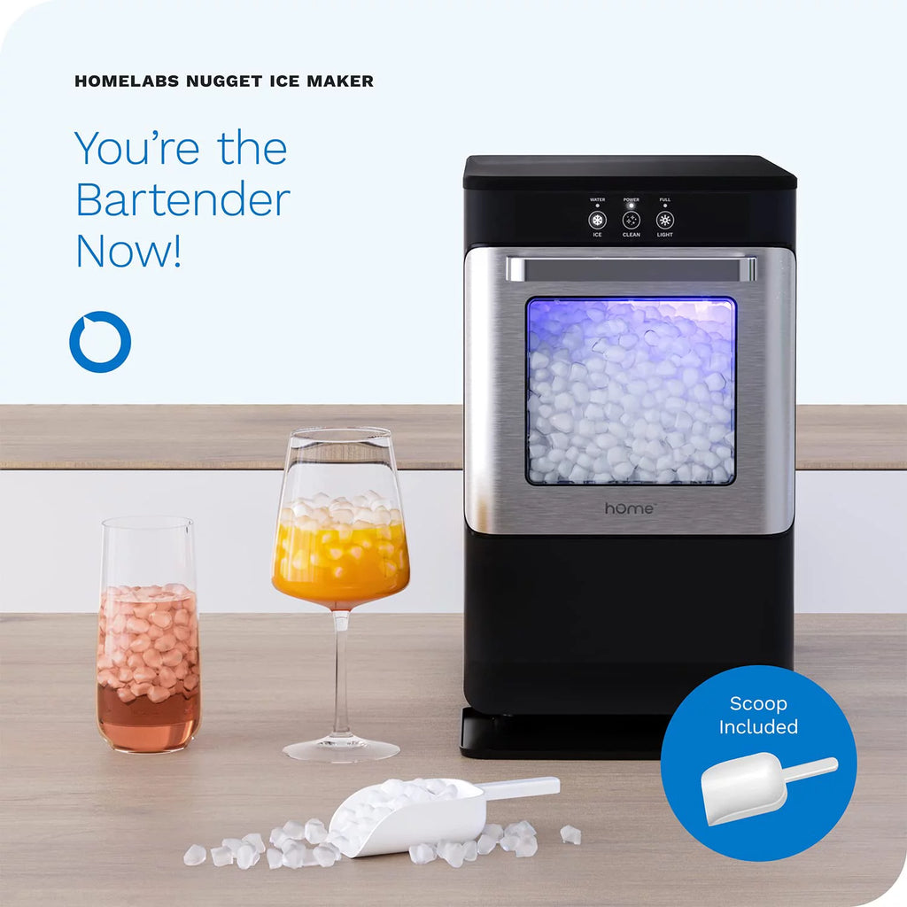 Nugget Ice Maker with Touch Screen, Portable and Compact W254