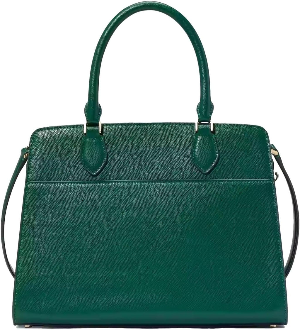 Women's Madison Saffiano Leather Medium Satchel Bag Y813722