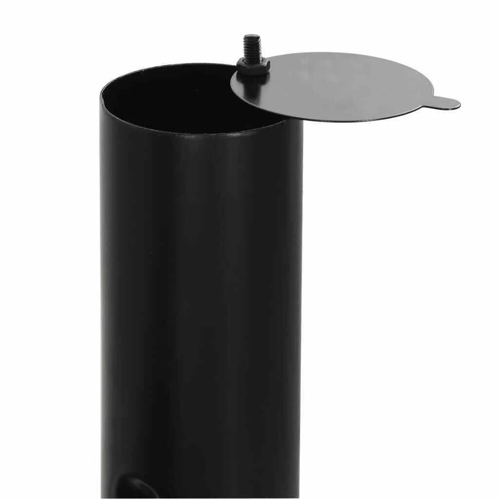 Outdoor Charcoal BBQ Offset Smoker H3702