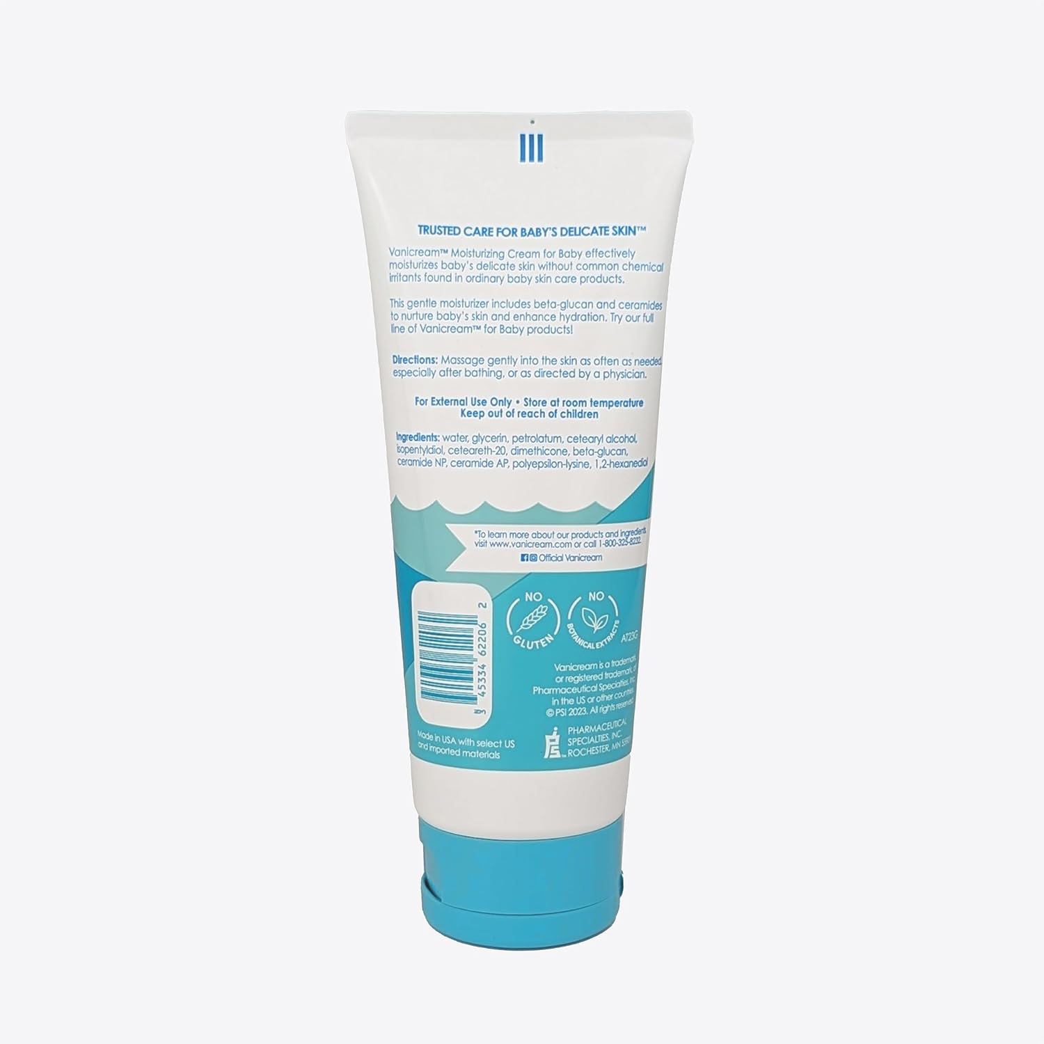 Moisturizing Cream for Baby, 6oz, for Sensitive Skin N216160