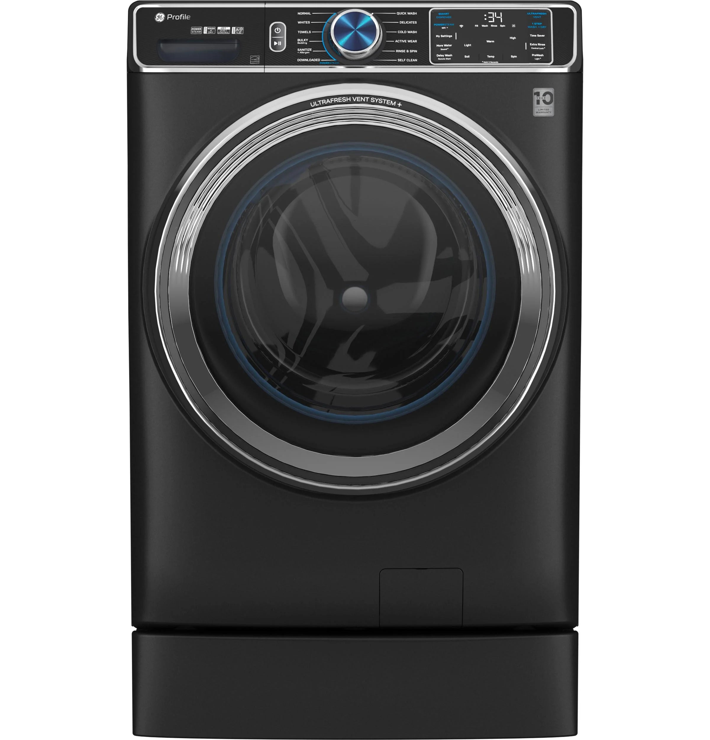 Front Load Washer Gray D1146